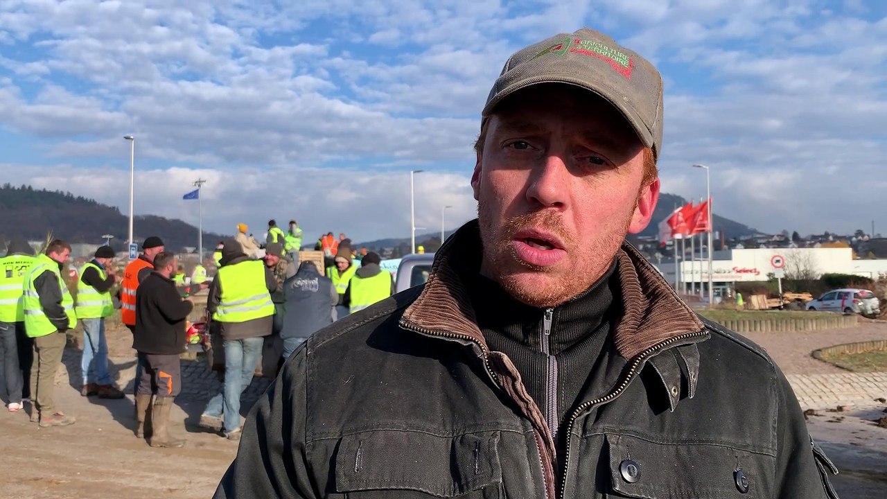 Victorien Lambert, président des Jeunes agriculteurs des Vosges : "Il y a un très gros malaise dans le monde agricole"