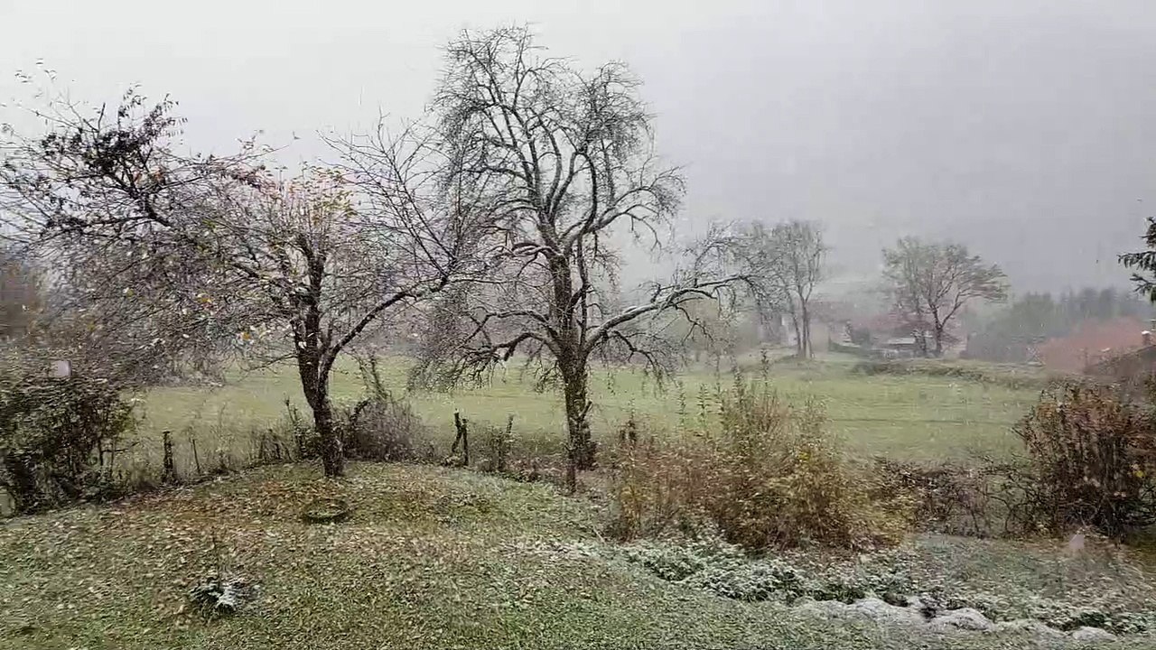 Neige au chalet