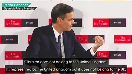 Sanchez: Spain may reject Brexit deal over Gibraltar