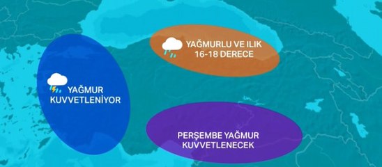 Yağış Geliyor, Sıcaklıklar 4 İla 8 Derece Arasında Düşüyor