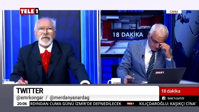 18 Dakika - (13 Kasım 2018) Merdan Yanardağ & Prof. Dr. Emre Kongar - Tele1 TV