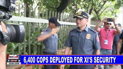 6,400 cops deployed for Xi's security