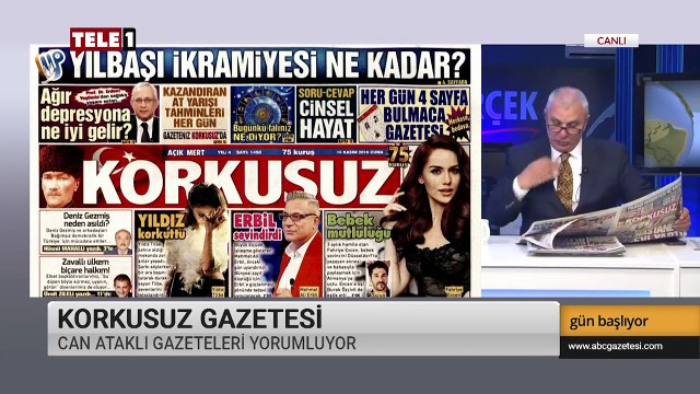 Gün Başlıyor - (16 Kasım 2018) Can Ataklı - Tele1 TV