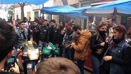 CHESTE 2018  motos de carretera haciendo el corte (sonidos brutales) ( 720 X 1280 )