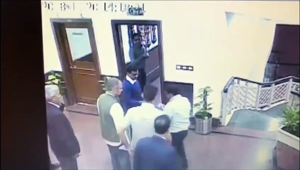 cctv chilli attack on kejriwal