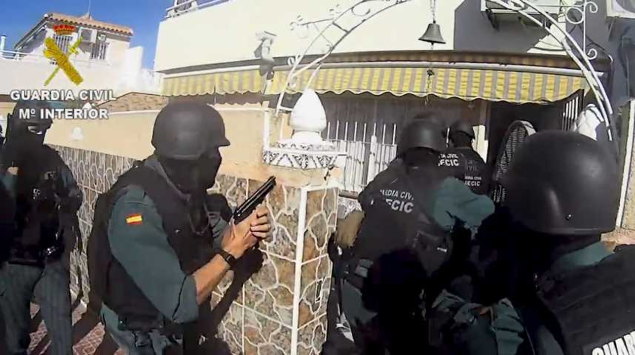 L'arrestation musclée d'un fugitif belge en Espagne