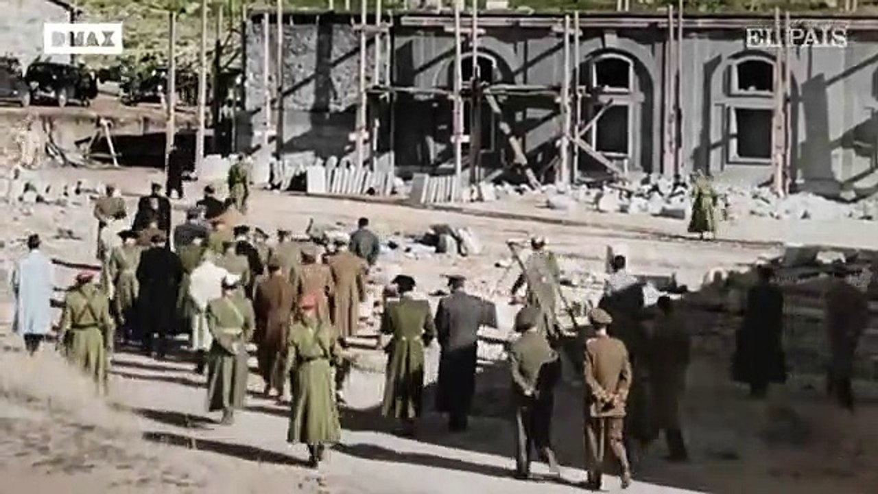 La construcción del Valle de los Caídos, a todo color