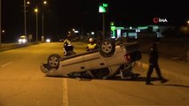 Tunceli-Elazığ Karayolunda Otomobil Takla Attı: 3 Yaralı