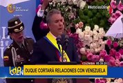 A partir de enero Colombia no tendrá relaciones diplomáticas con Venezuela