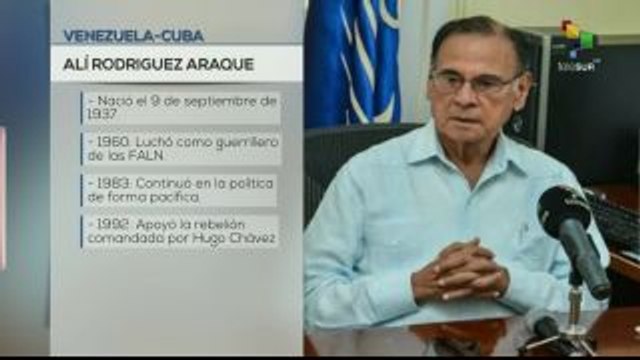 Fallece el embajador de Venezuela en Cuba, Alí Rodríguez Araque