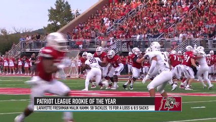 All-Patriot League awards announced in football