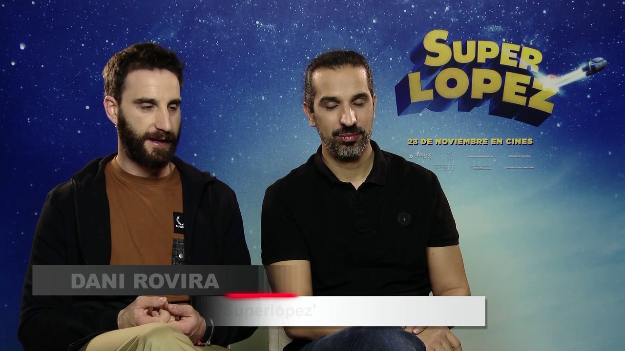 Dani Rovira se convierte en Superlópez: "La comedia está un poco enferma"