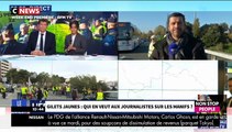 Gilets jaunes - Enquête sur les journalistes des chaînes info pris à partie et bousculés par les manifestants