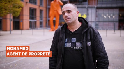 Combien tu pèses ? - Mohamed, agent de propreté
