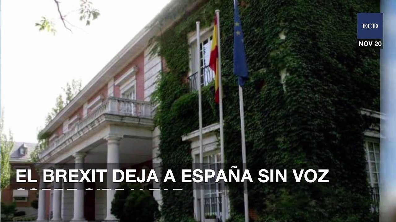 El Brexit deja a España sin voz sobre Gibraltar