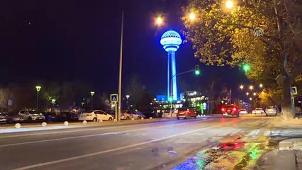 Dünya Çocuk Hakları Günü nedeniyle Atakule ışıklandırıldı - ANKARA