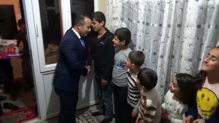 Kaymakam Kendüzler'den şehit ailelerine ziyaret - HAKKARİ