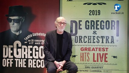 Francesco De Gregori presenta i nuovi progetti dal vivo