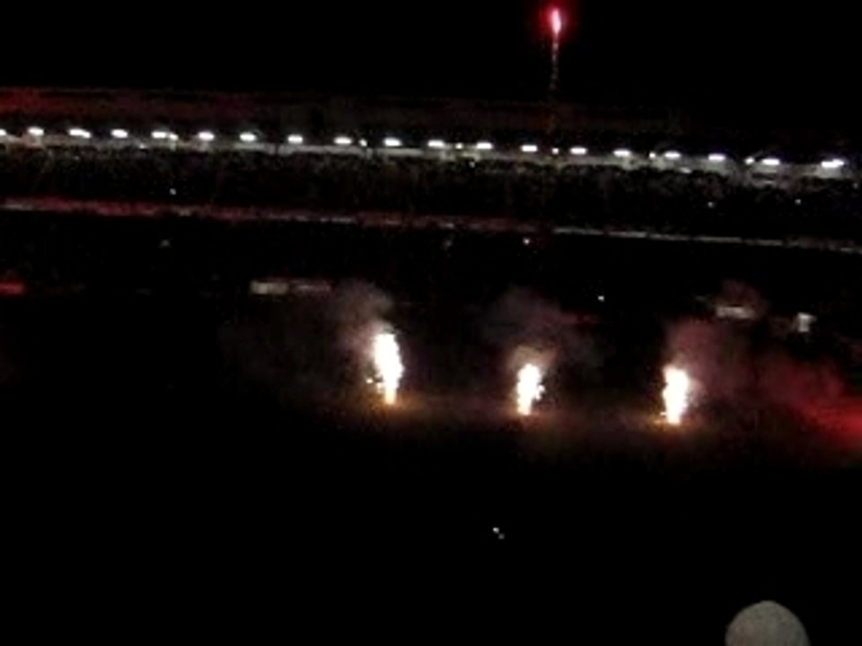 stade malherbe  feux d'artifice