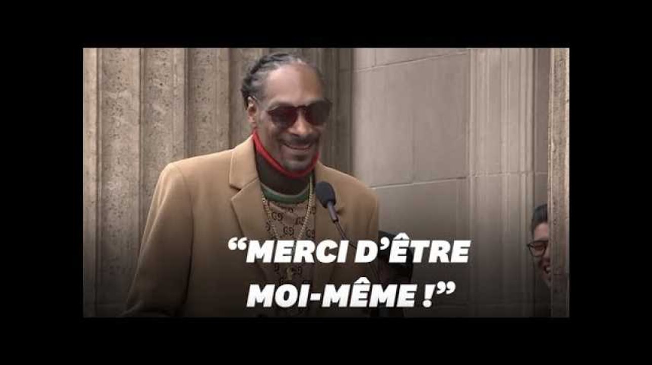 Snoop Dogg rend hommage à lui-même sur Hollywood Boulevard
