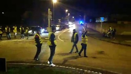 Une cinquantaine de gilets jaunes rassemblés à Saint-Donat-sur-l’Herbasse