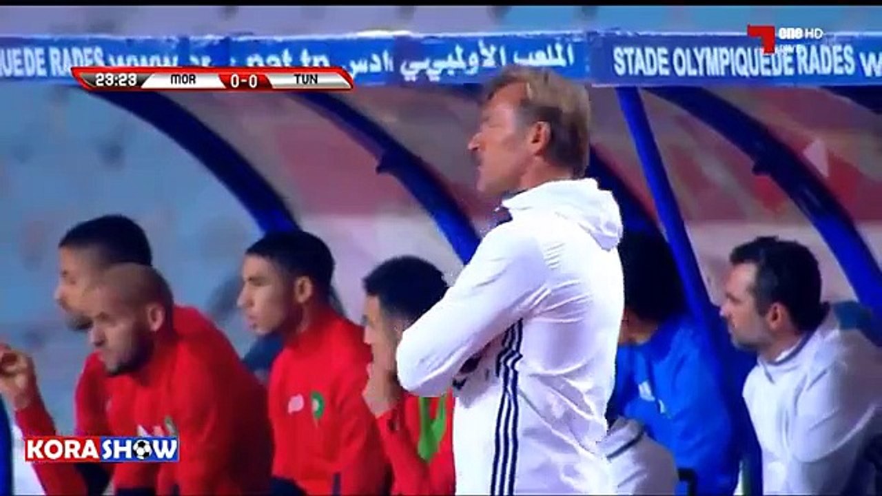 Résumé Tunisie 0-1 Maroc but Youssef En-Nesyri