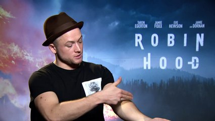 ROBIN HOOD: Taron Egerton’s love triangle with Jamie Dornan
