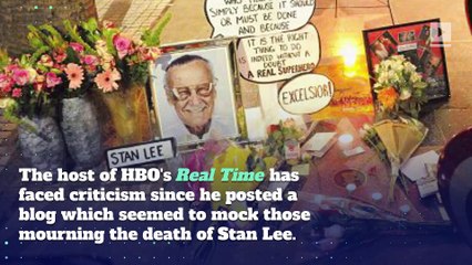 Stan Lee's Company Hits Back at Bill Maher's 'Disgusting' Comments