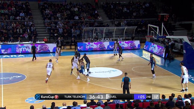 Turk Telekom Ankara - LDLC ASVEL Villeurbanne Highlights | 7DAYS EuroCup, RS Round 8