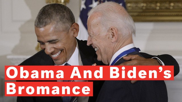 Joe Biden And Barack Obama's Bromance
