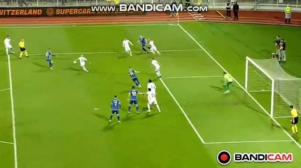 Amazing Goal Zeneli (1-0)Kosovo vs 	Azerbaijan