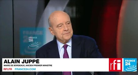 Alain Juppé, maire de Bordeaux, ancien Premier ministre