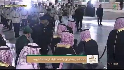 شاهد .. كيف تفاعل الملك سلمان مع العرضة السعودية