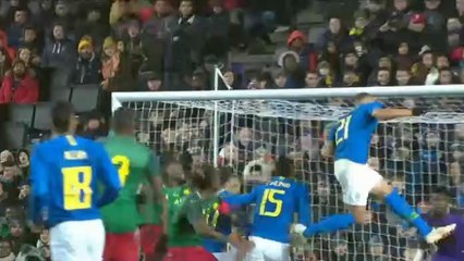 Brazil - Cameroon 1-0 GOAL RICHARLISON 20-11-2018