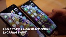 Apple Teases 4-Day Black Friday Shopping Event