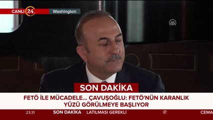 Dışişleri Bakanı Çavuşoğlu konuşuyor