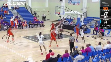 Clemson vs. Georgia Basketball Highlights (2018-19)