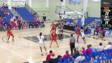 Clemson vs. Georgia Basketball Highlights (2018-19)