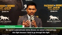 Pacquiao not underestimating Broner ahead of potential Mayweather rematch