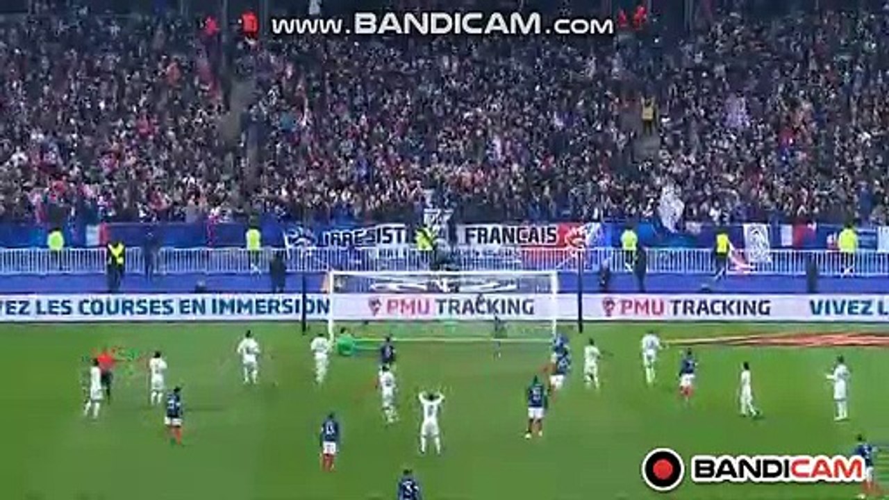 Penalty Goal Giroud (1-0) France vs Uruguay