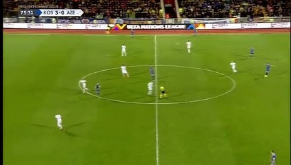 Super  Zeneli   Amazing  Hetrix  Goal   (4:0)  Kosovo vs Azerbaijan