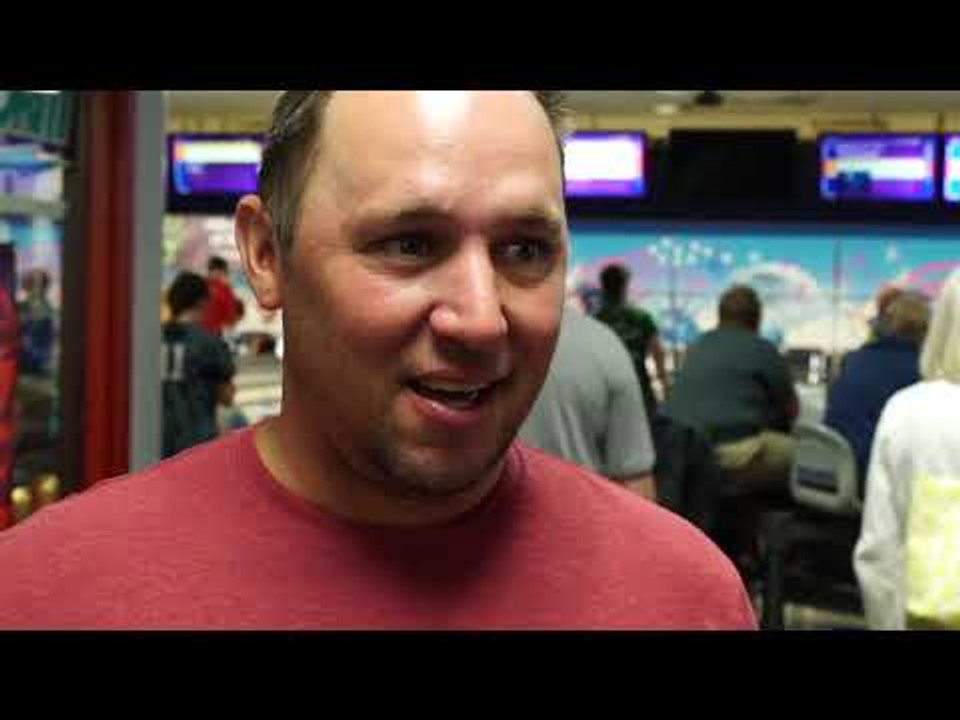 Russell Explains His WD At Parkside Lanes
