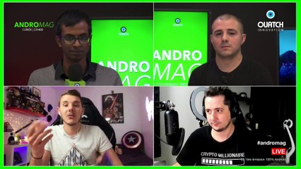 ANDROMAG S06E06 : Crypto monnaie, Oppo RX17 et retour sur le RED Hydrogen One