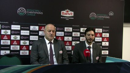 Banvit-UCAM Murcia basketbol maçının ardından - BALIKESİR