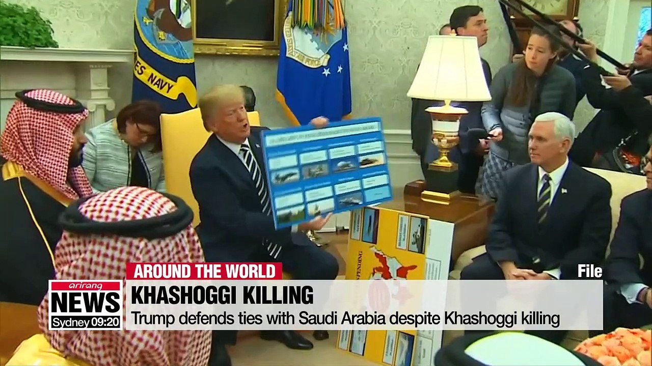 Trump defends ties with Saudi Arabia despite Khashoggi killing