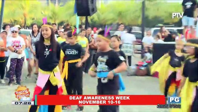 HEALTH IS WEALTH: Deaf Awareness Week 2018: Zumba for a cause