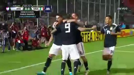 Gol Icardi Argentina México 1 - 0