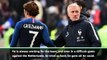 Deschamps praises Griezmann after forward's penalty gesture to Giroud