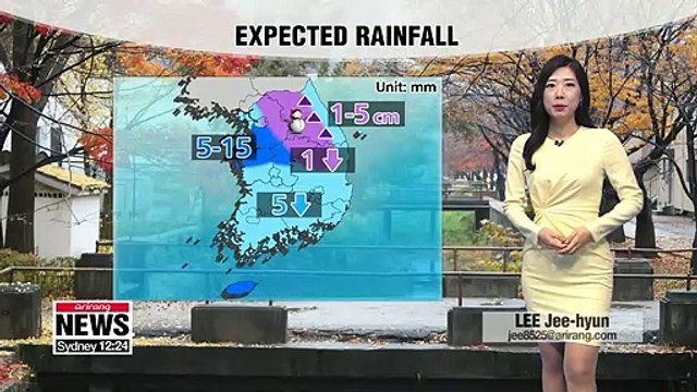 Sharp drop in temperatures, mix of snow and rain _ 112118