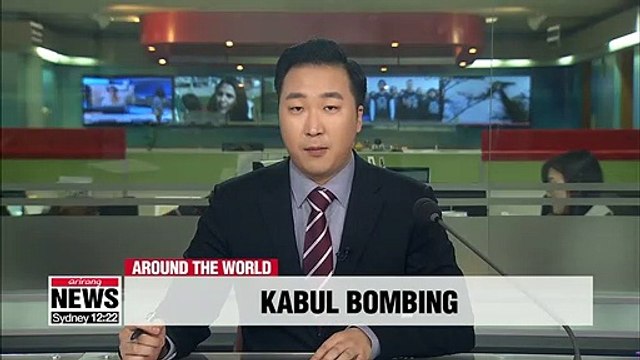 Afghanistan suicide bomber kills at least 40 religious scholars gathered in Kabul